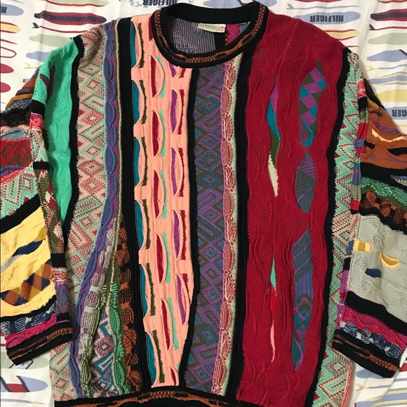 COOGI Other - Men’s Size L Vintage Coogi Colorful Sweater